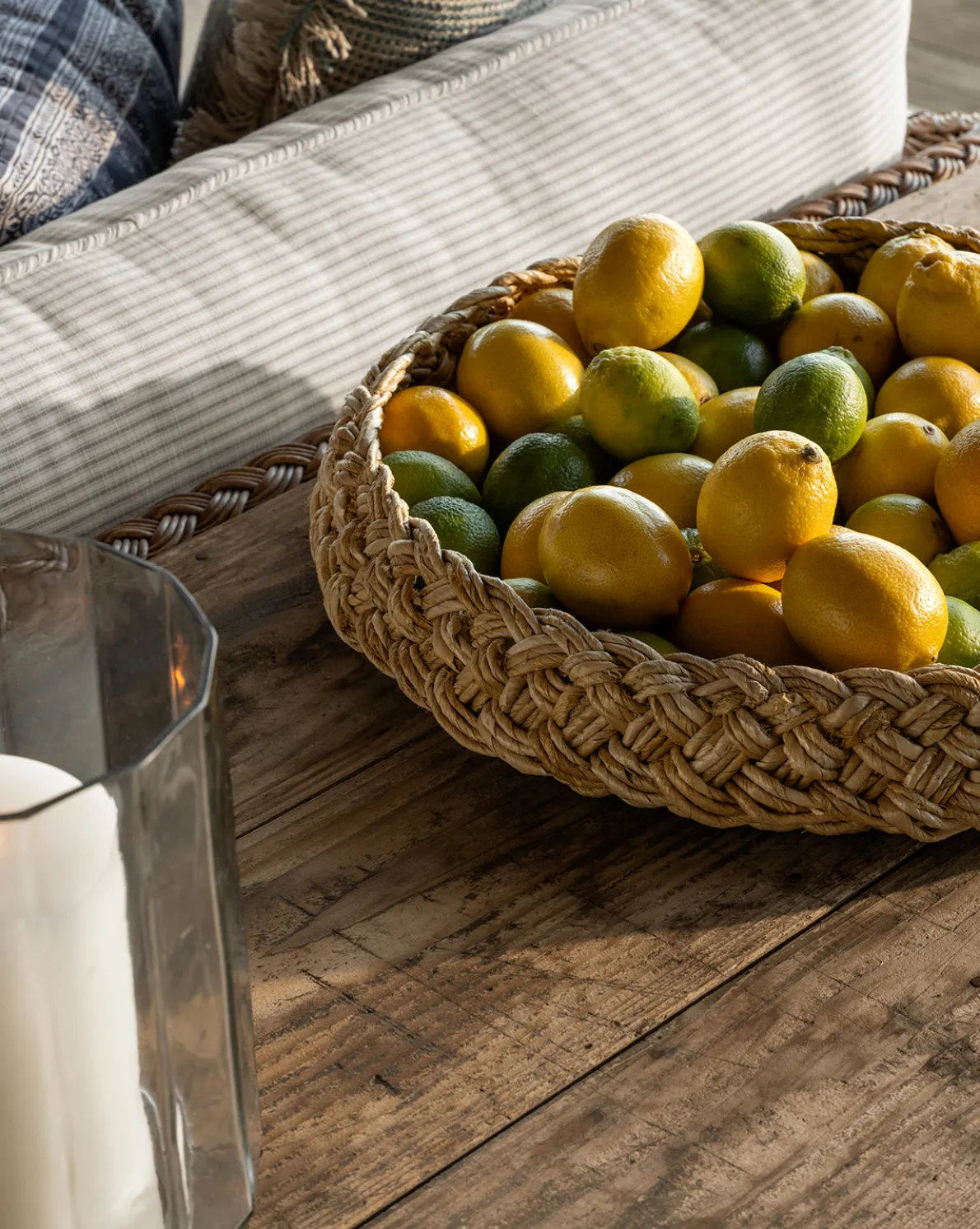 Abaca Braided Rope Tray