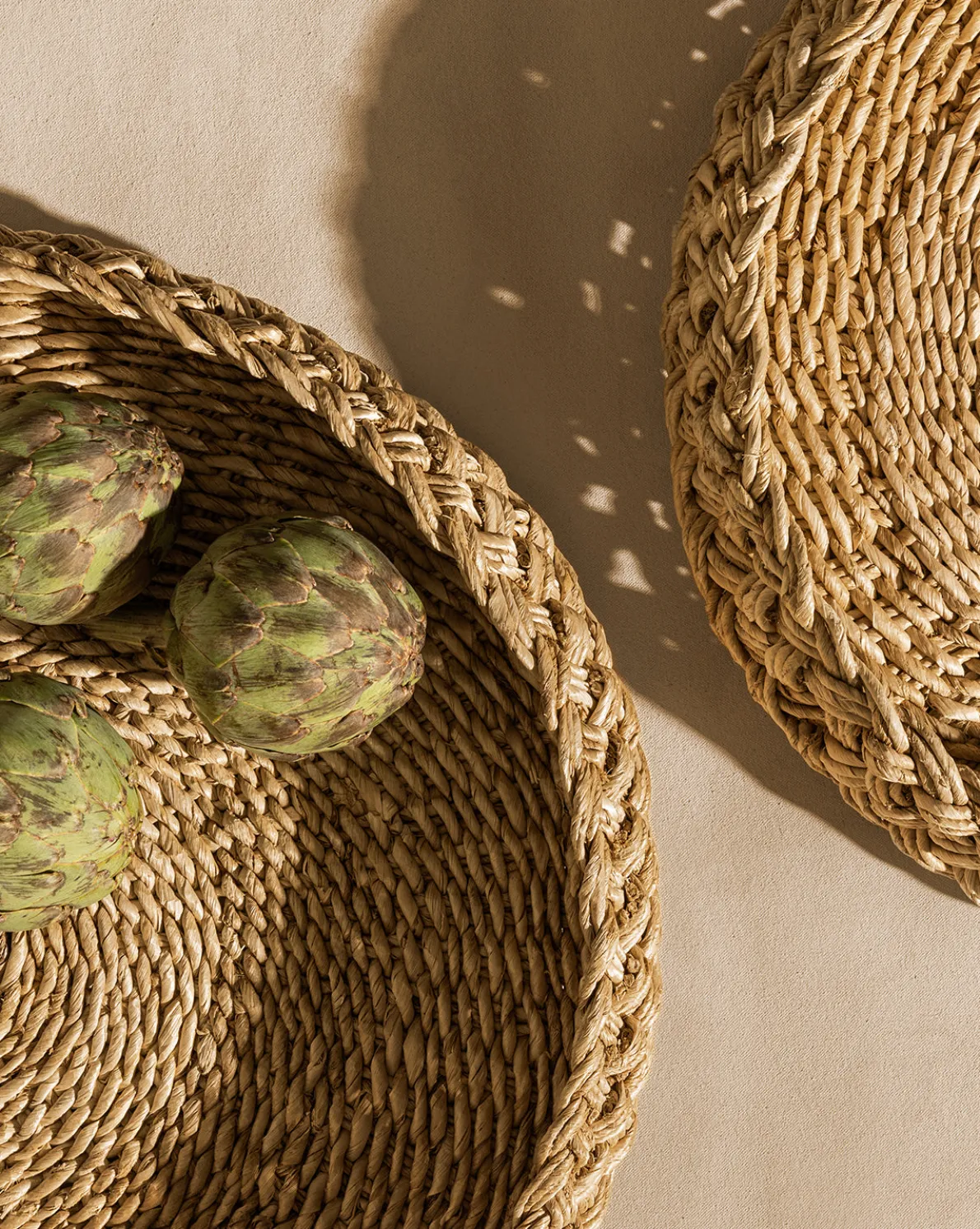 Abaca Braided Rope Tray