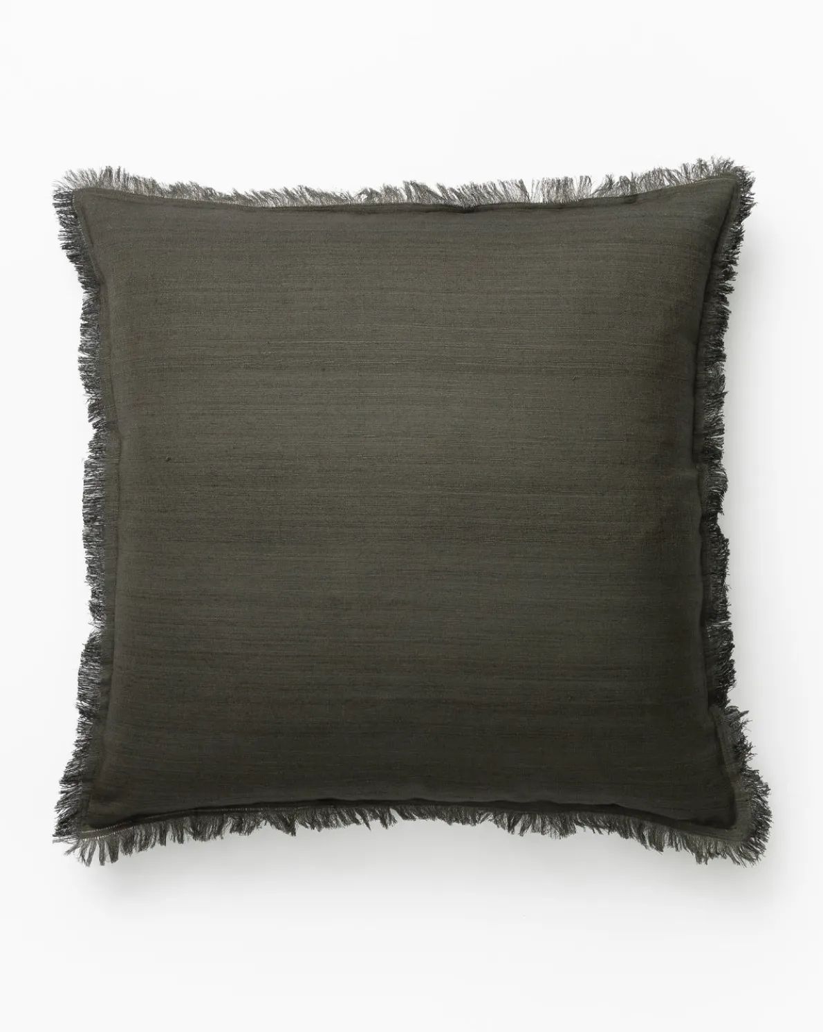 Abbey Silk Fringe Pillow Cover