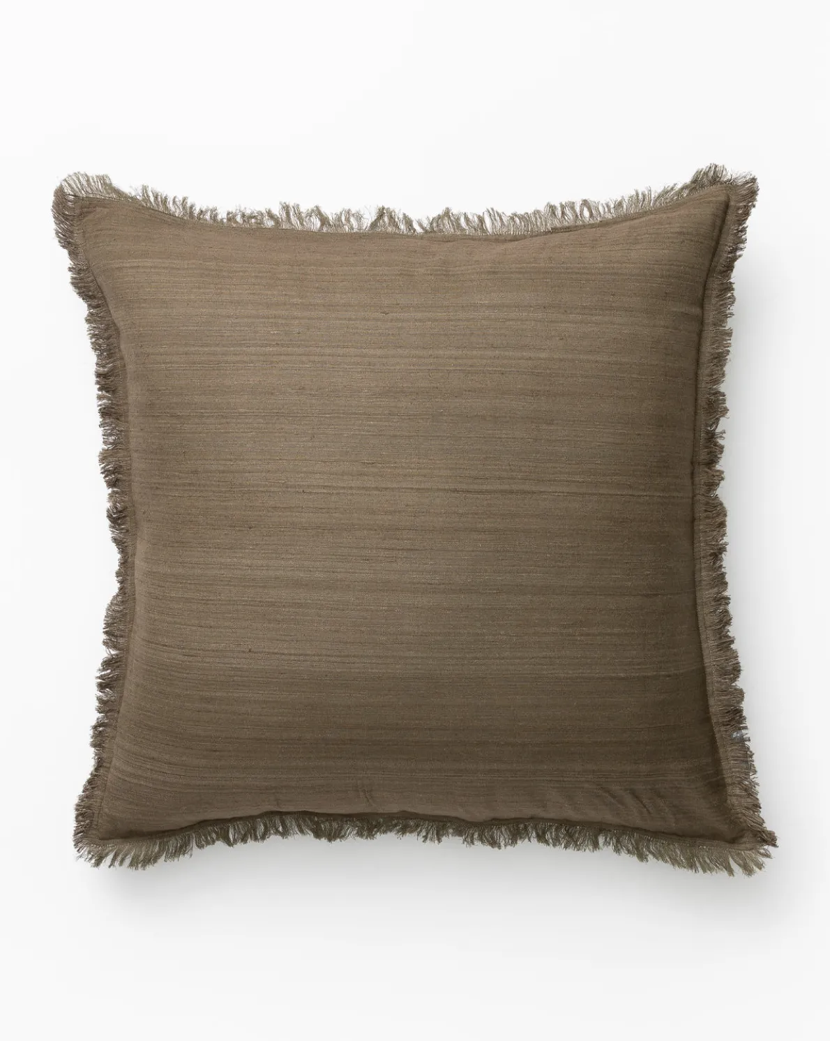 Abbey Silk Fringe Pillow Cover