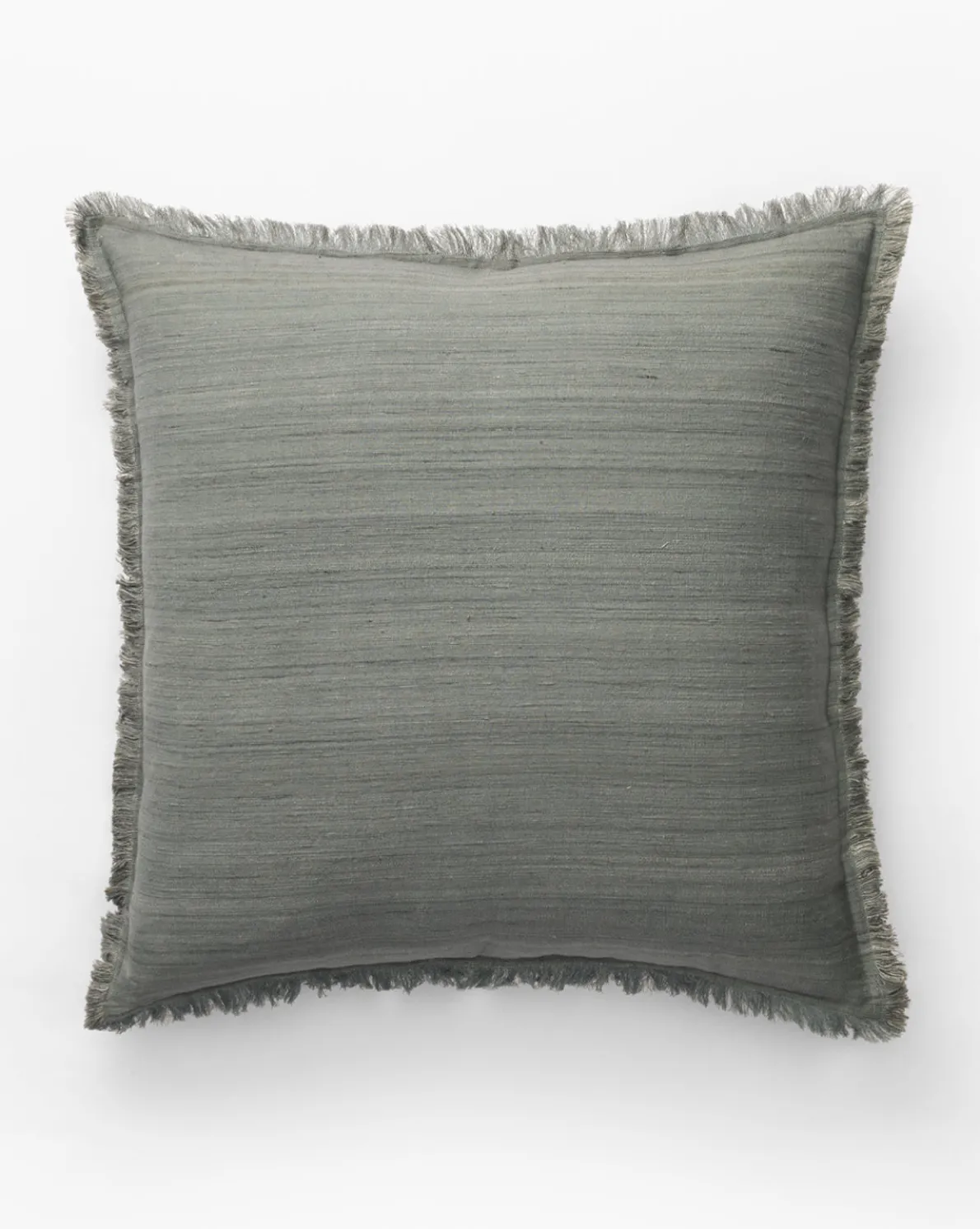 Abbey Silk Fringe Pillow Cover