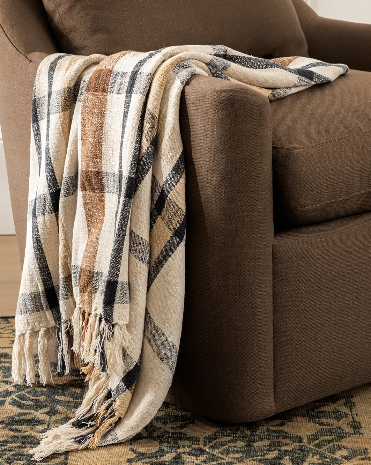 Albright Plaid Throw