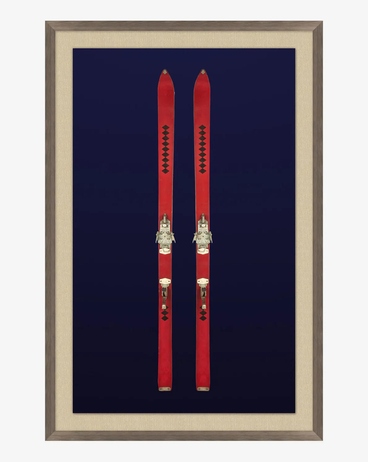 Antique Navy Skis II