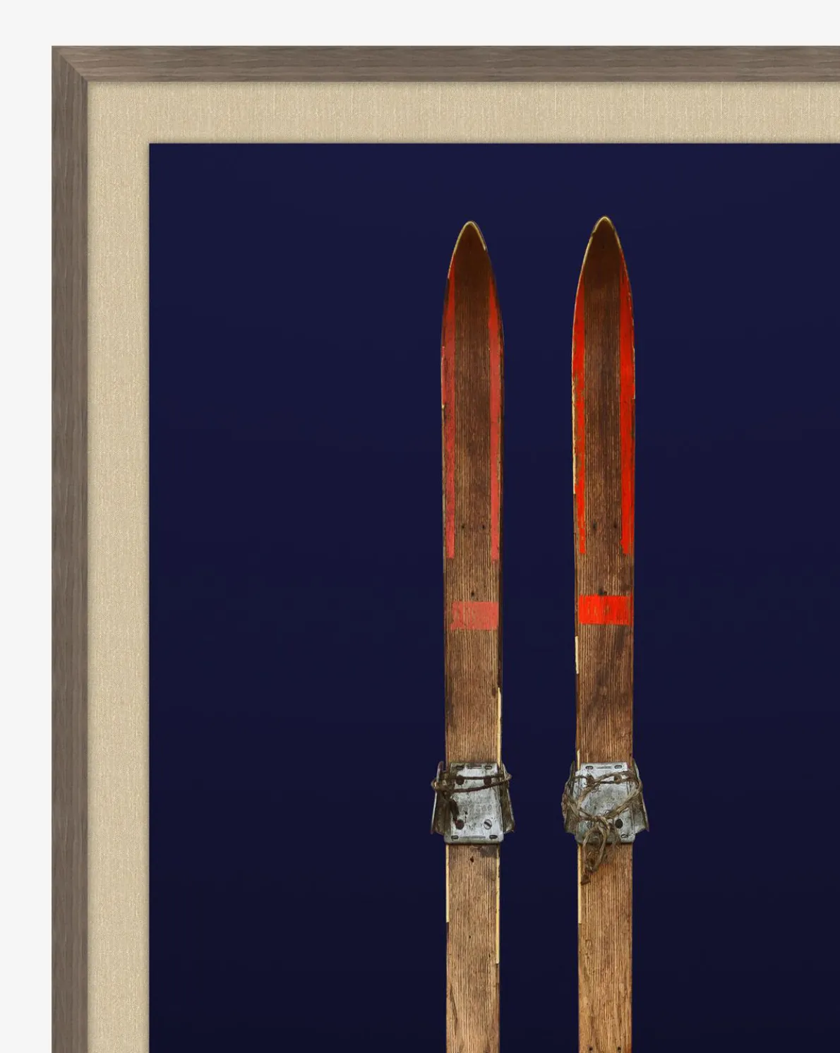 Antique Navy Skis I