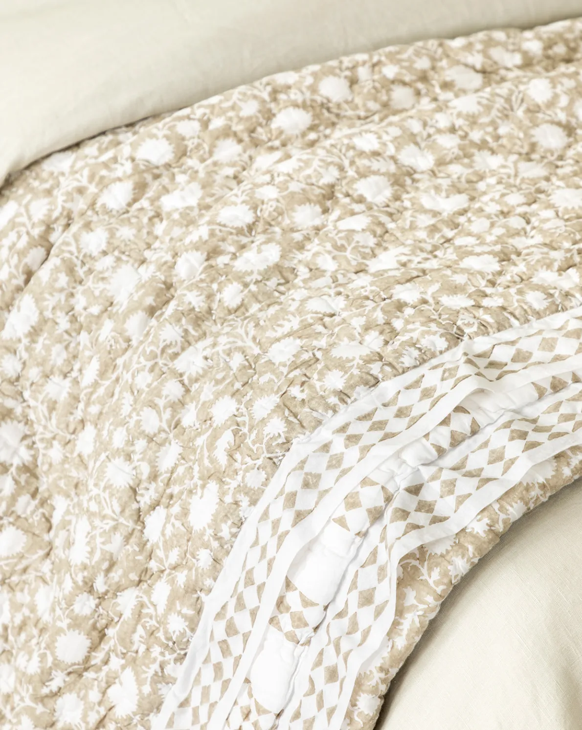 Arcadia Block Print Kids Quilt