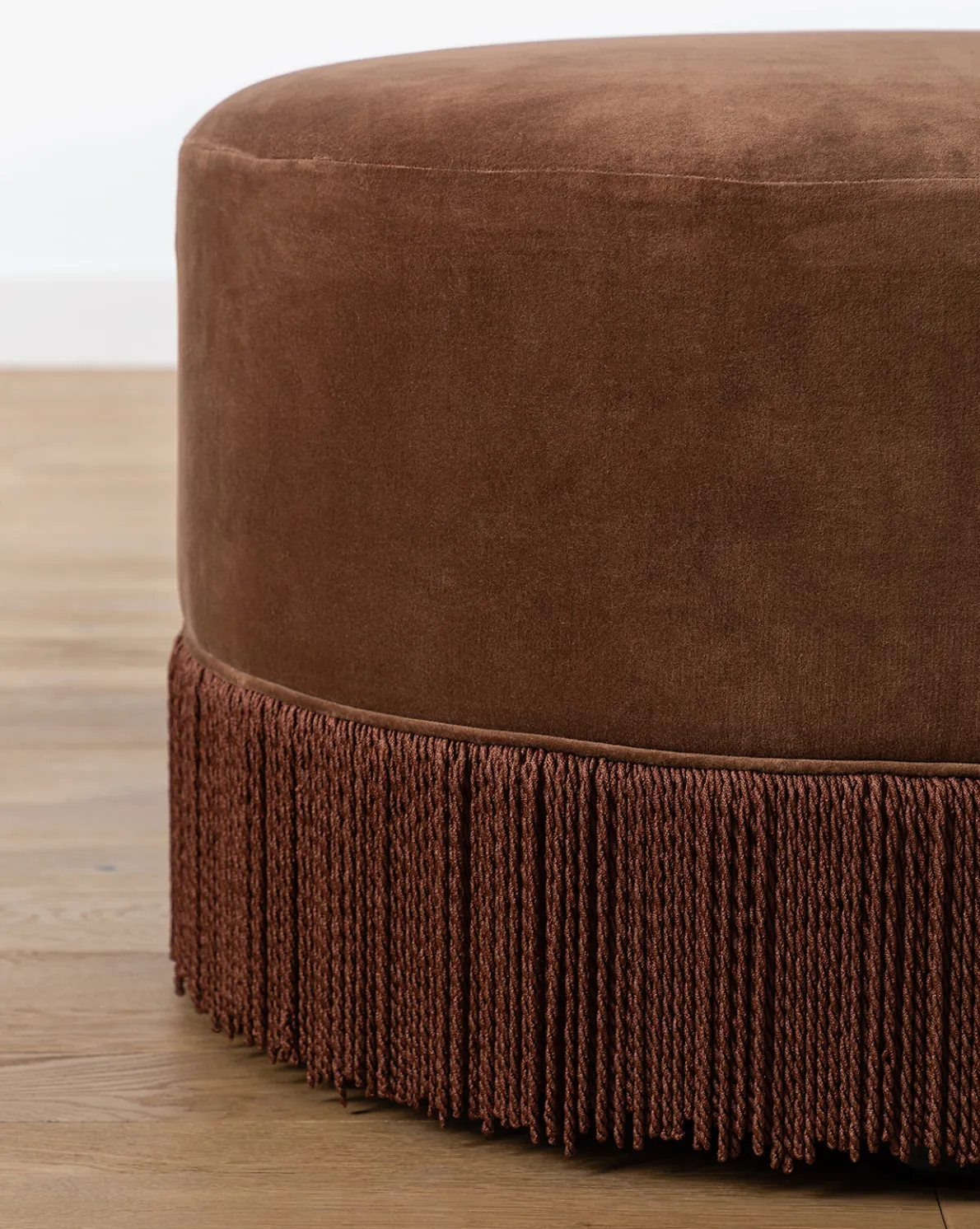 Astrid Fringe Ottoman