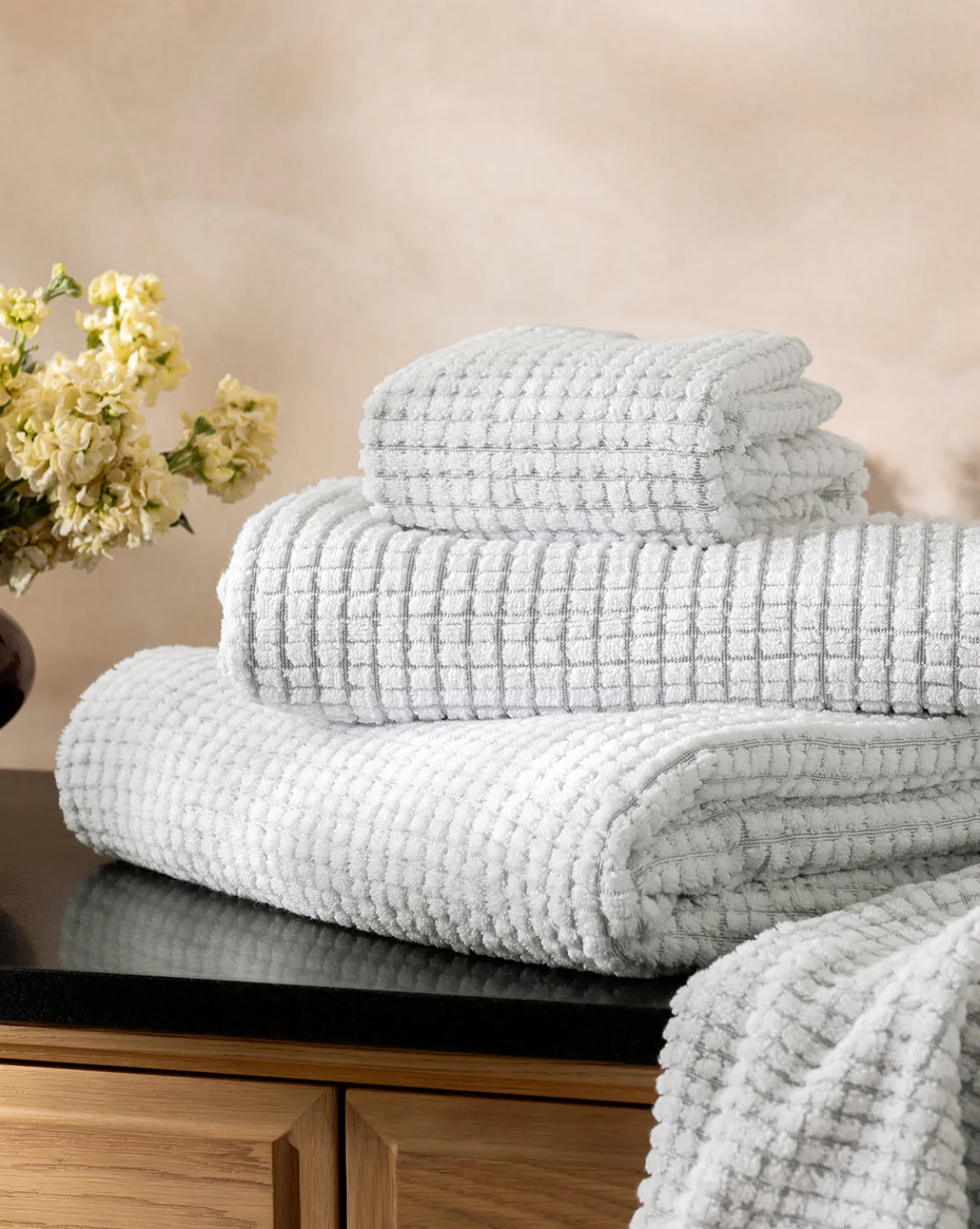 Atrani Gray Organic Bath Collection