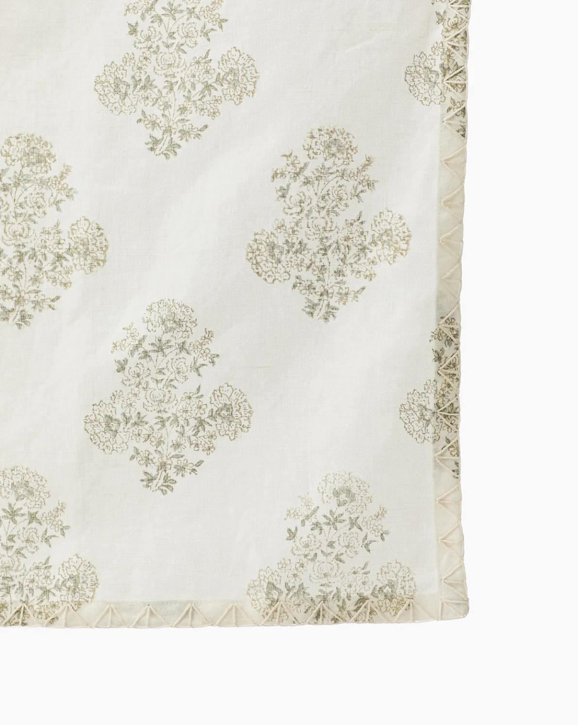 Block Print Shower Curtain