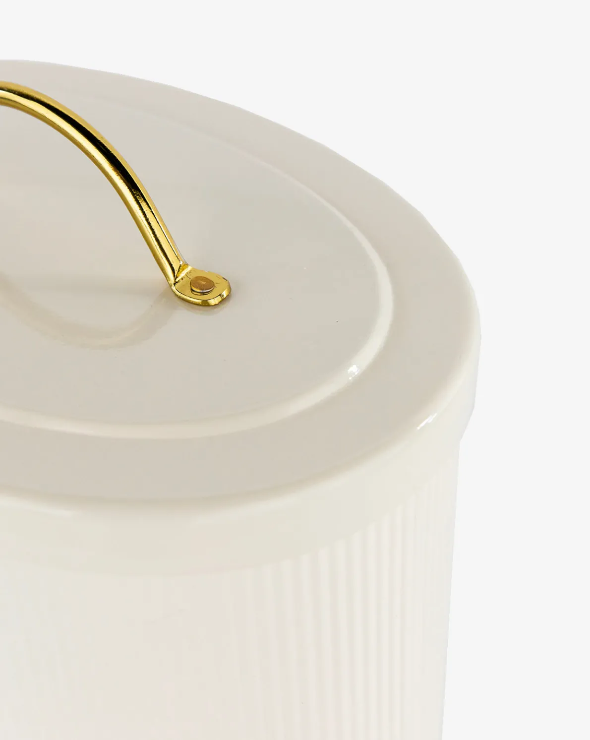 Brass Detailed Metal Bread Box