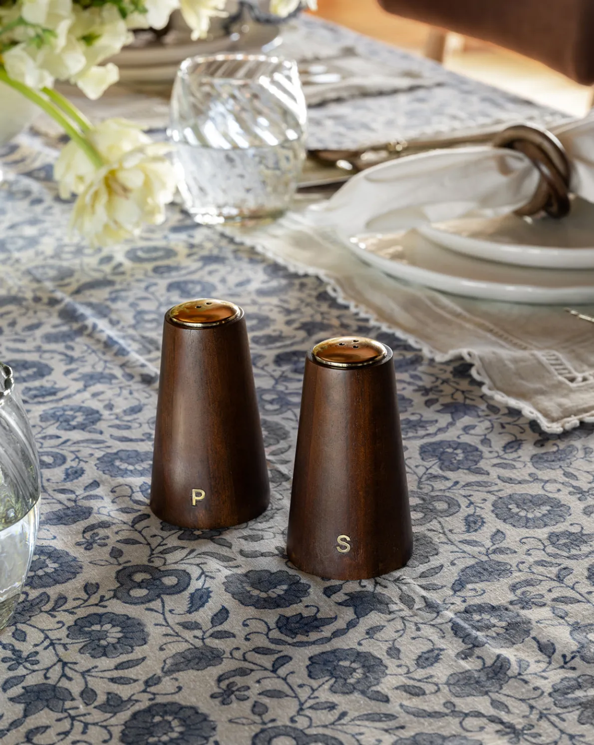 Brasserie Salt & Pepper Shakers (Set of 2)