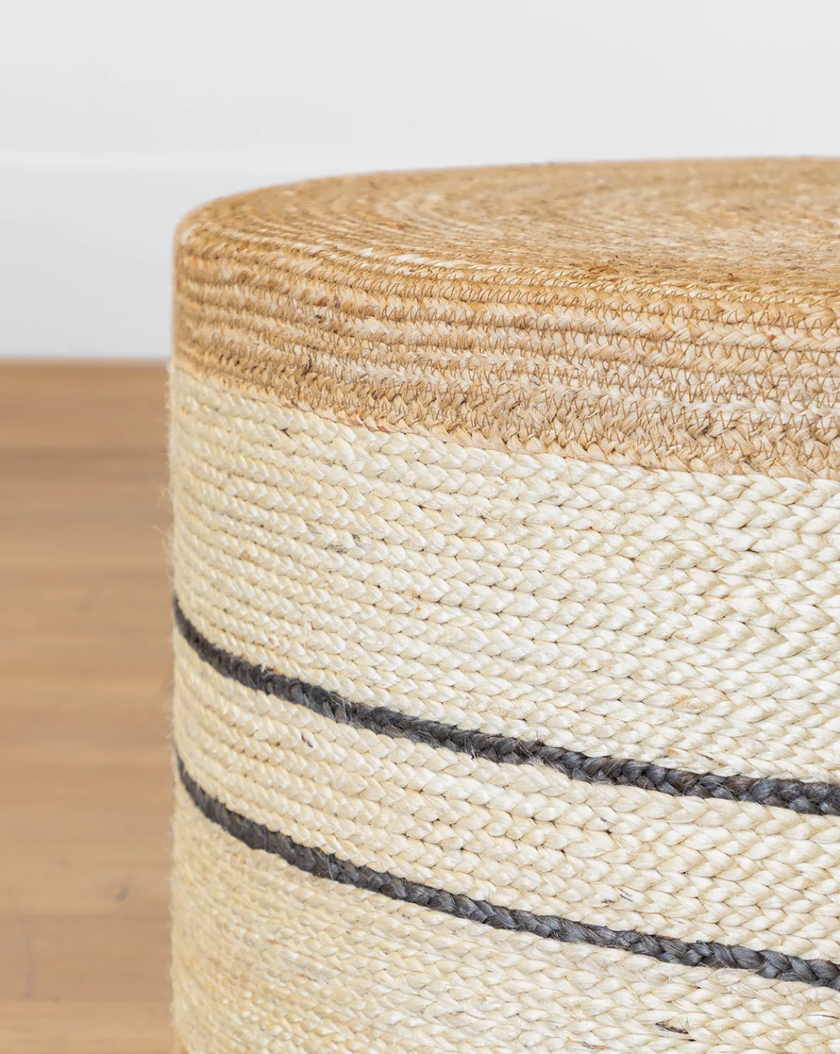 Brynlee Woven Ottoman