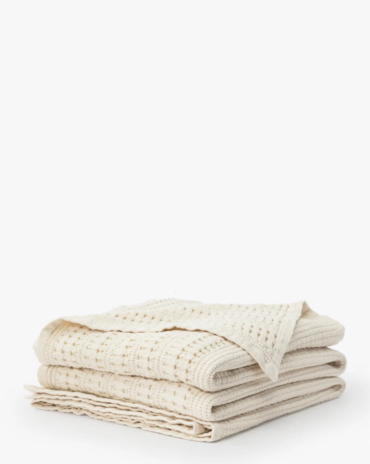 Carnel Waffle Blanket