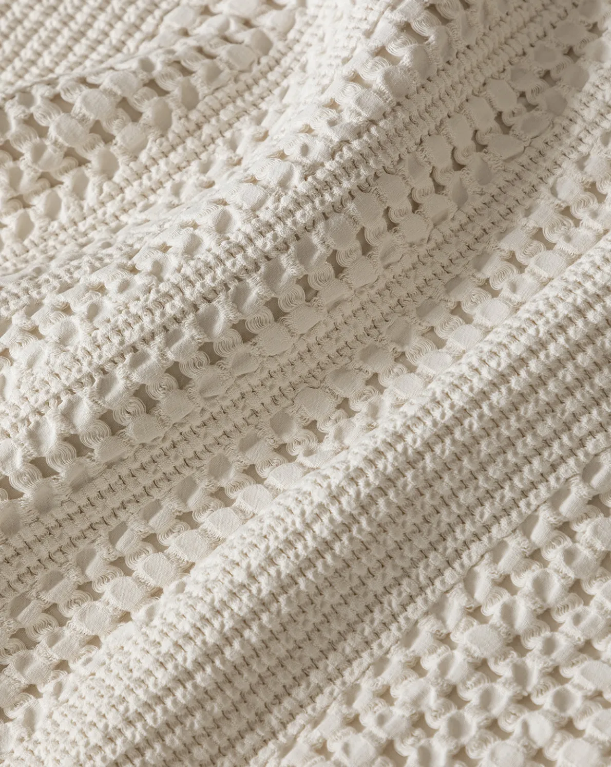 Carnel Waffle Blanket