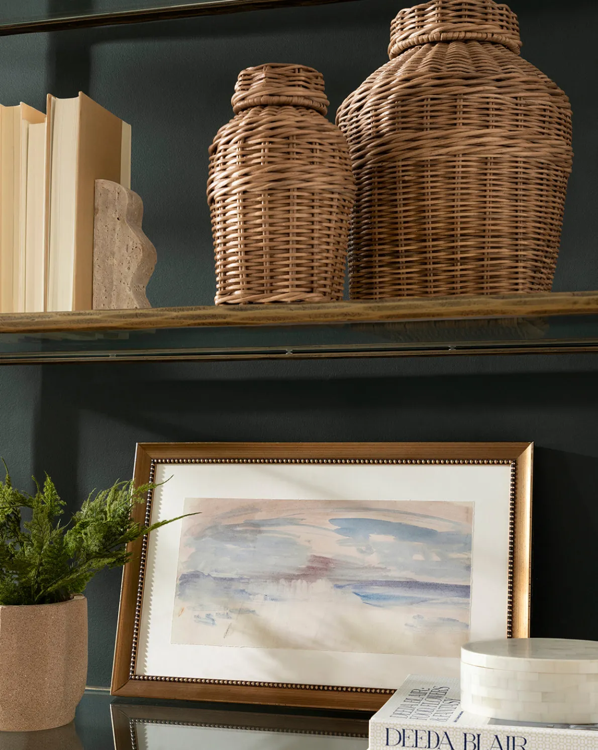 Catriona Travertine Bookends (Set of 2)