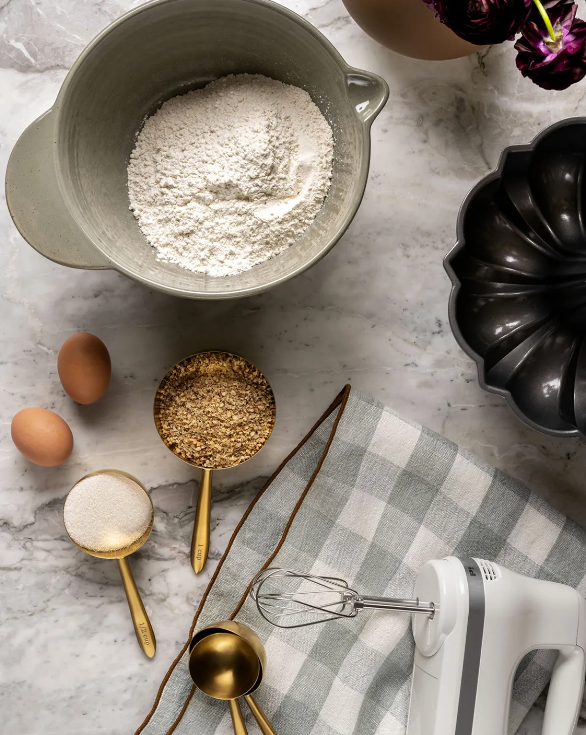 Charlie Check Tea Towel