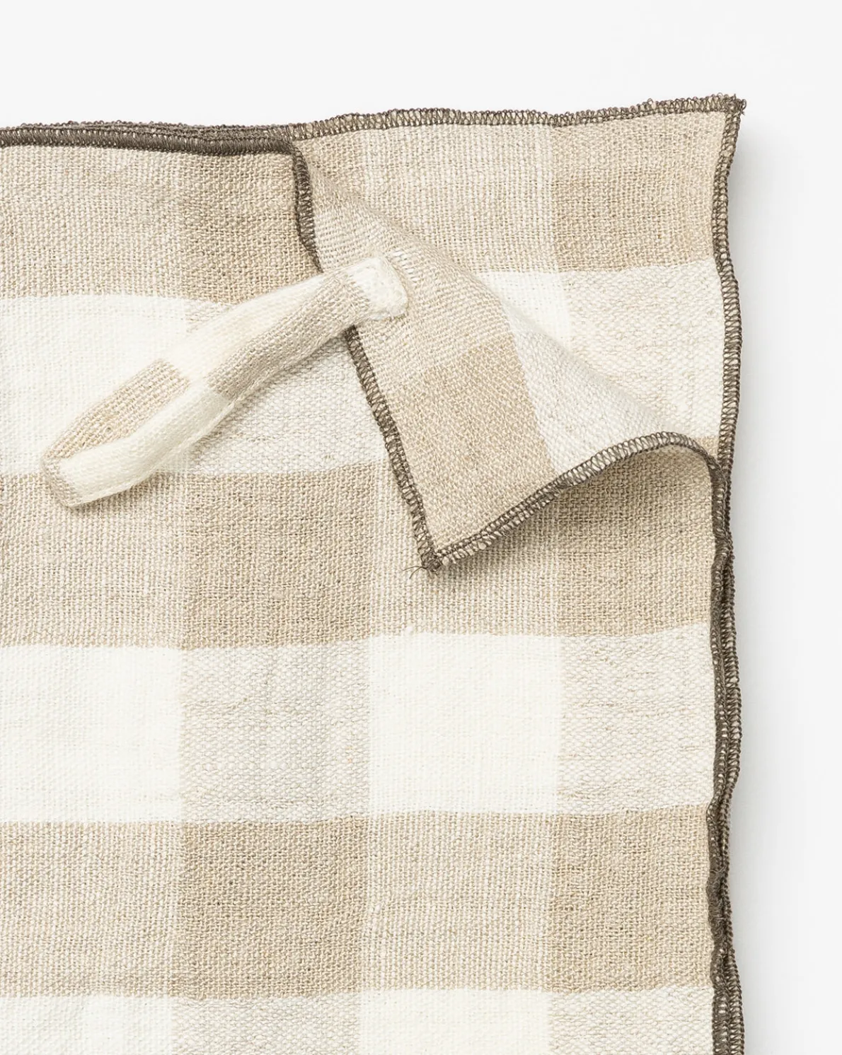 Charlie Check Tea Towel