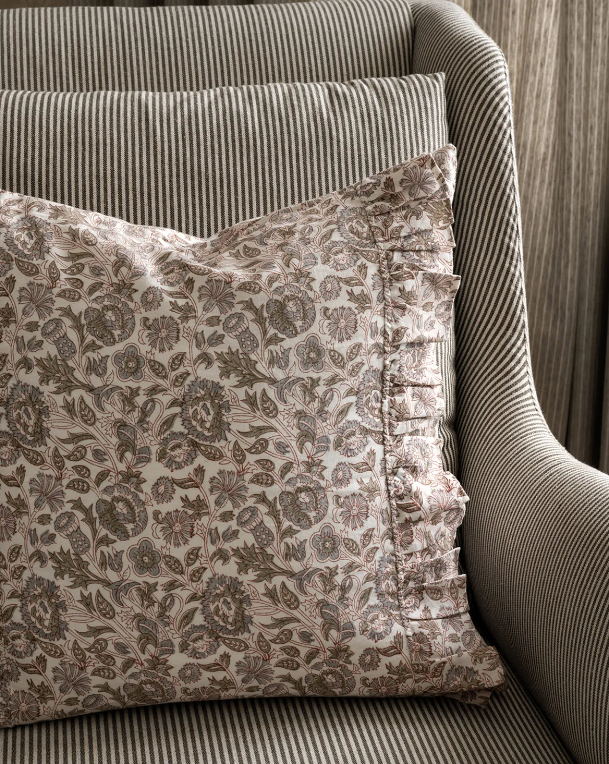 Clea Ruffle Pillow Cover