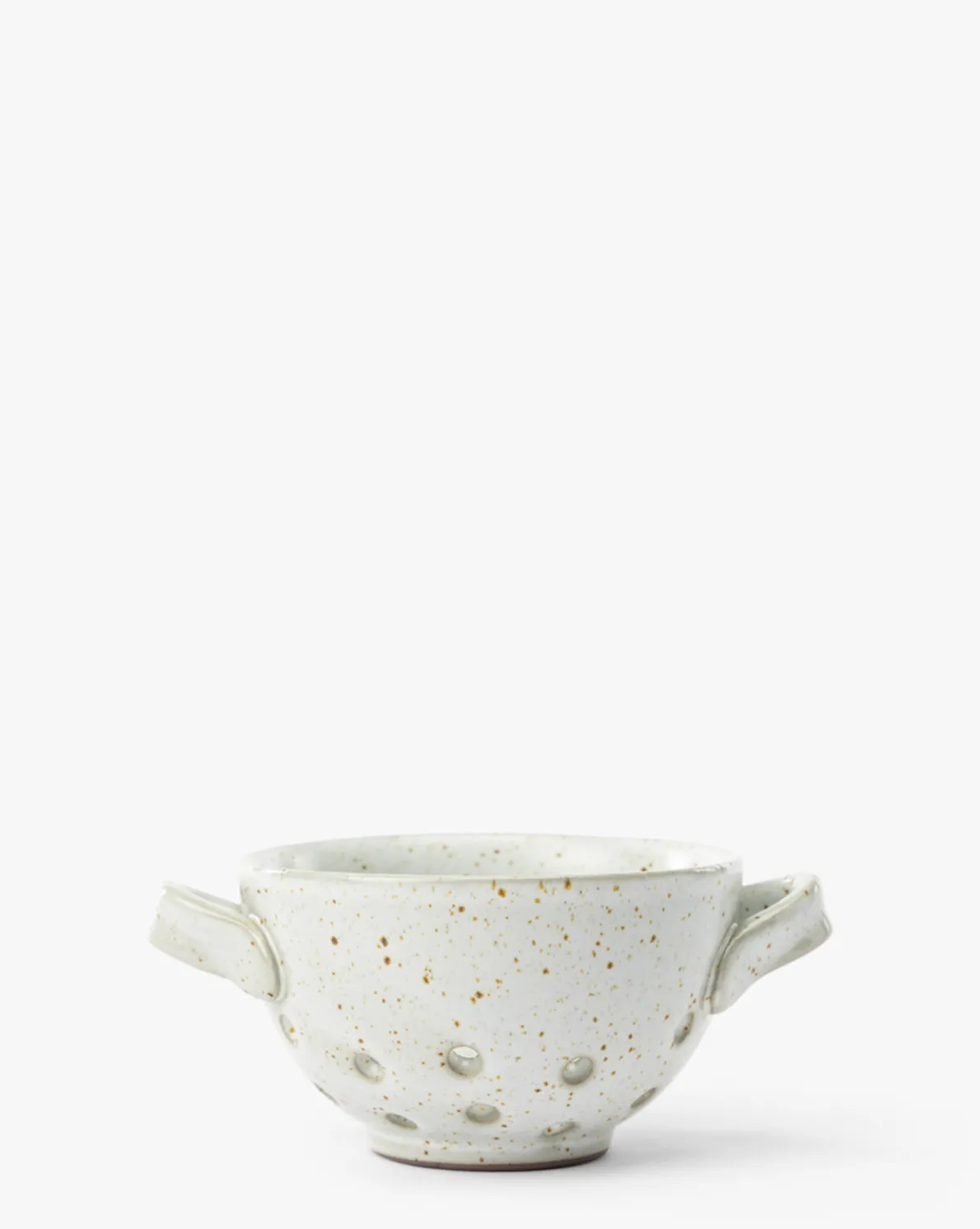 Cream Handled Berry Bowl