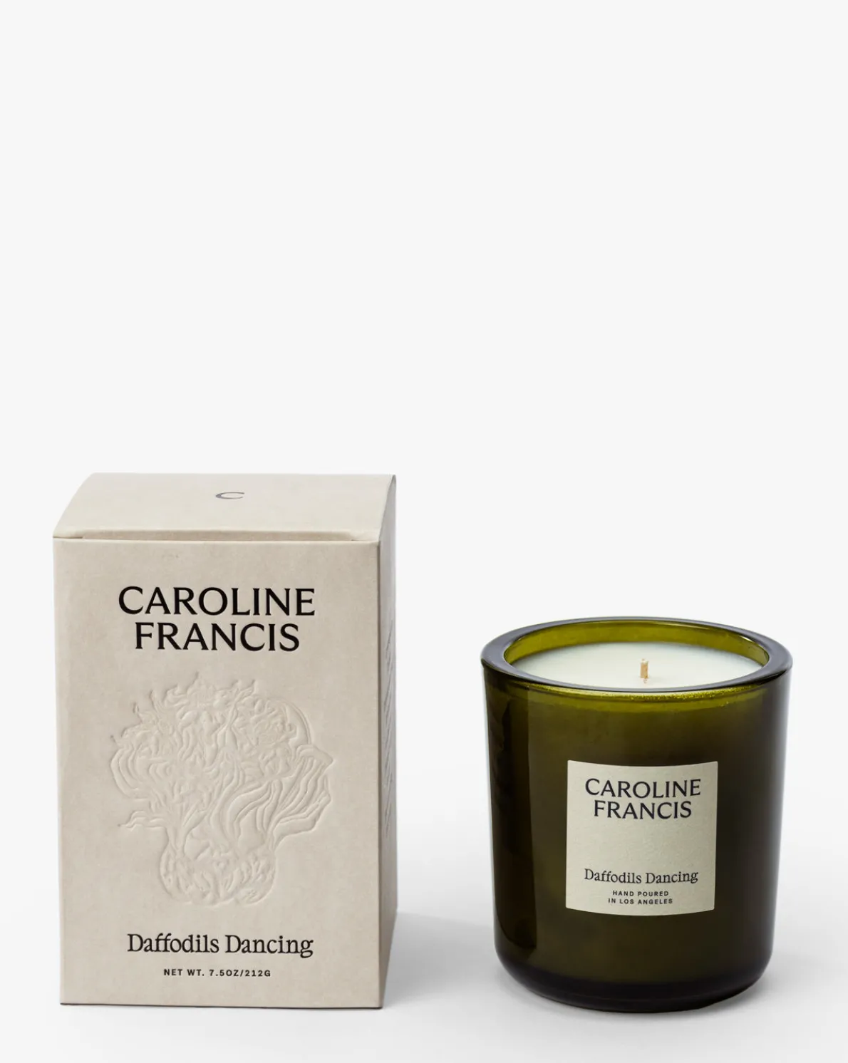 Daffodils Dancing Candle