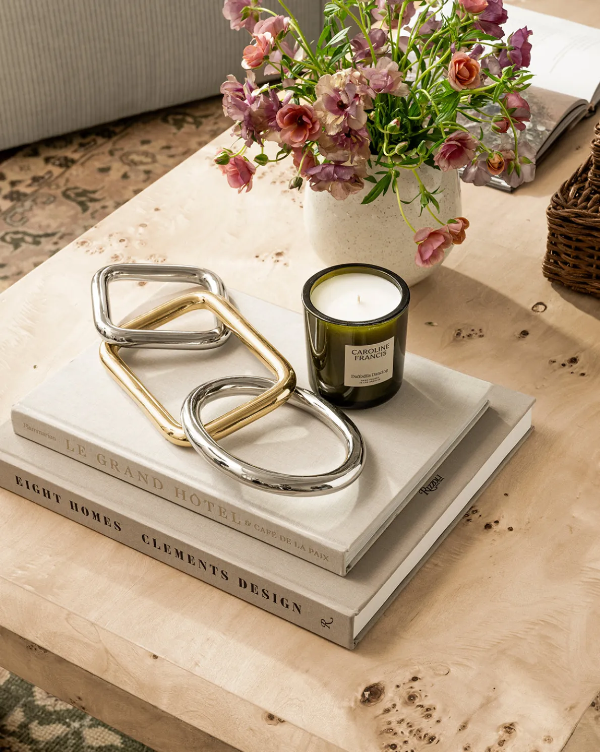 Daffodils Dancing Candle