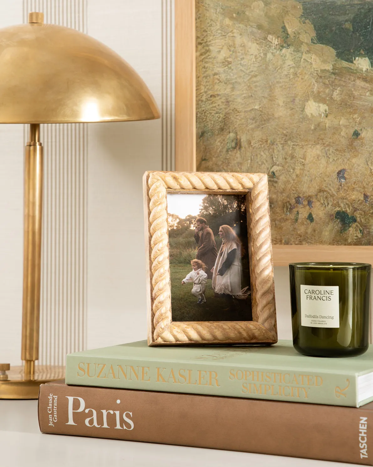 Daffodils Dancing Candle