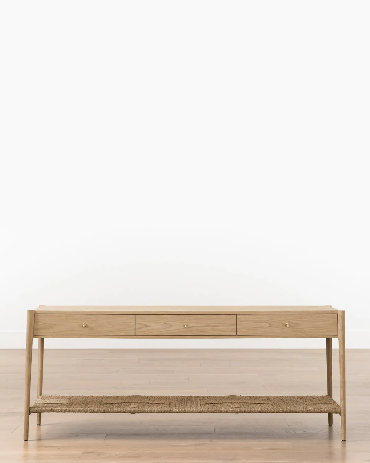 Dana White Oak Console