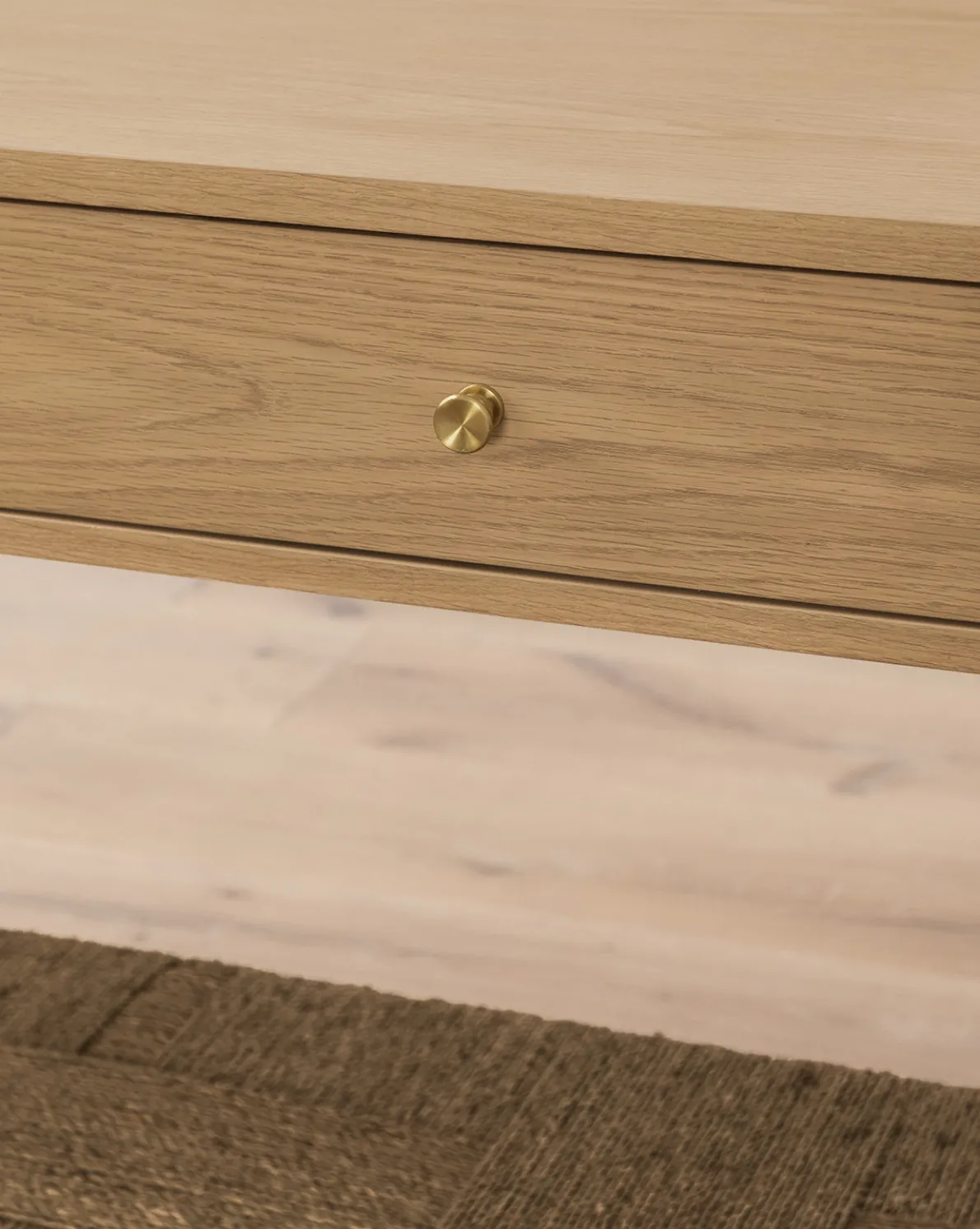 Dana White Oak Console