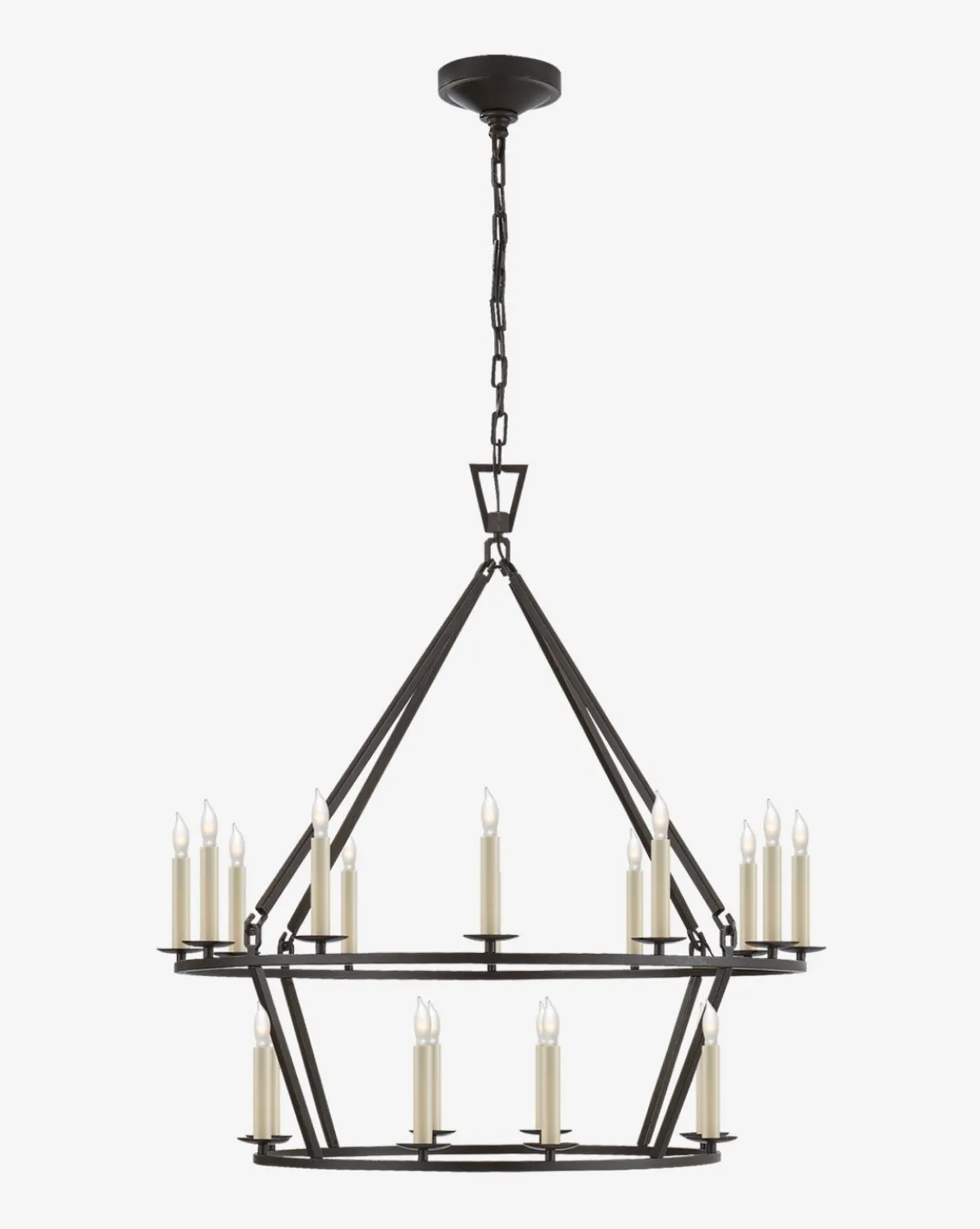 Darlana Two-Tiered Ring Chandelier