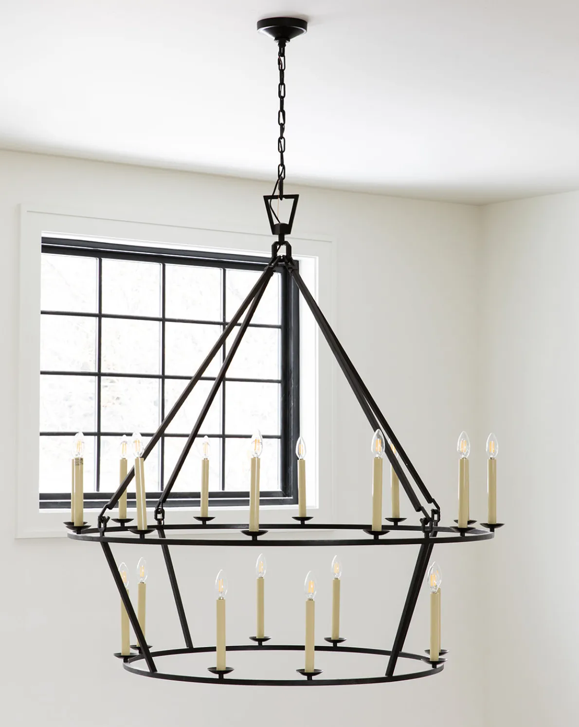 Darlana Two-Tiered Ring Chandelier