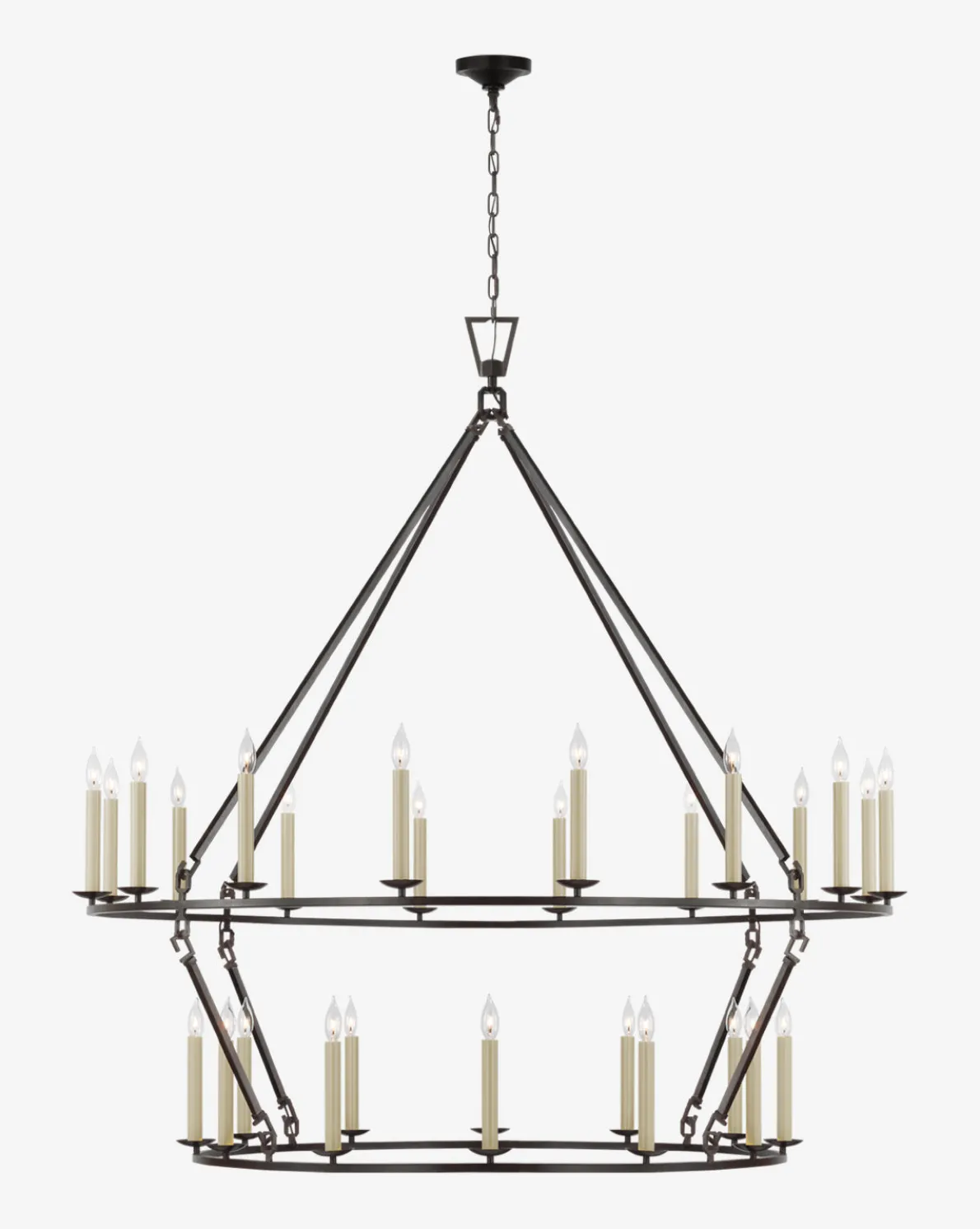 Darlana Two-Tiered Ring Chandelier