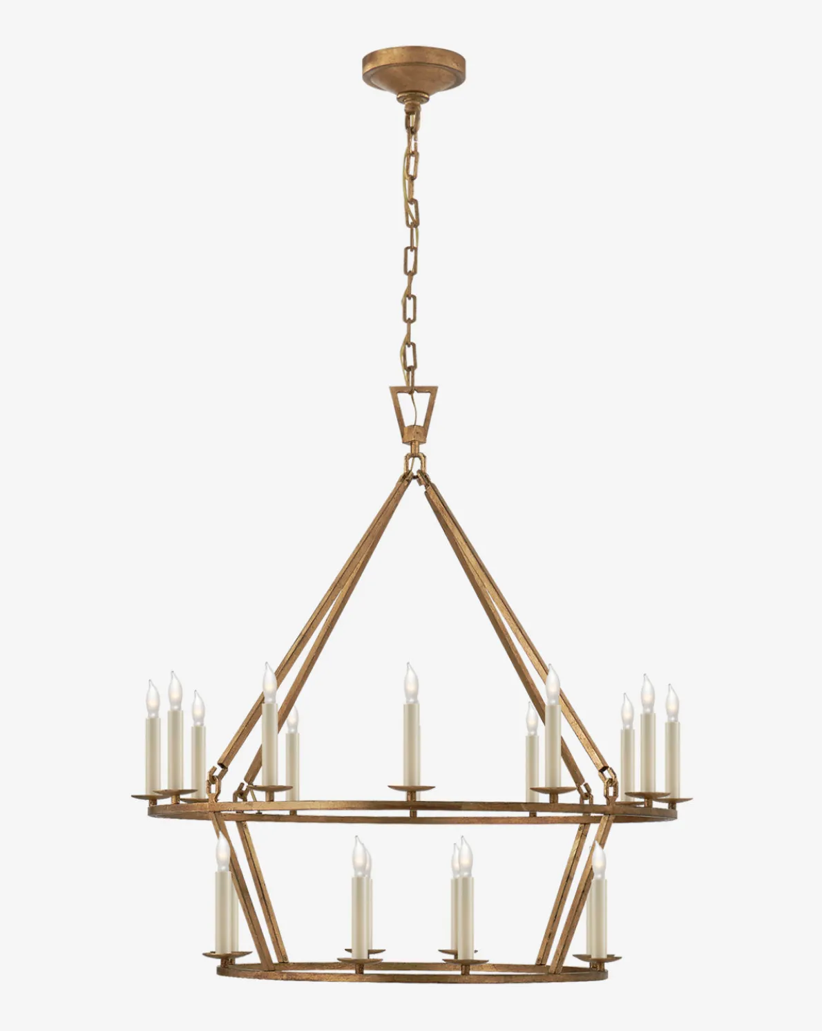 Darlana Two-Tiered Ring Chandelier