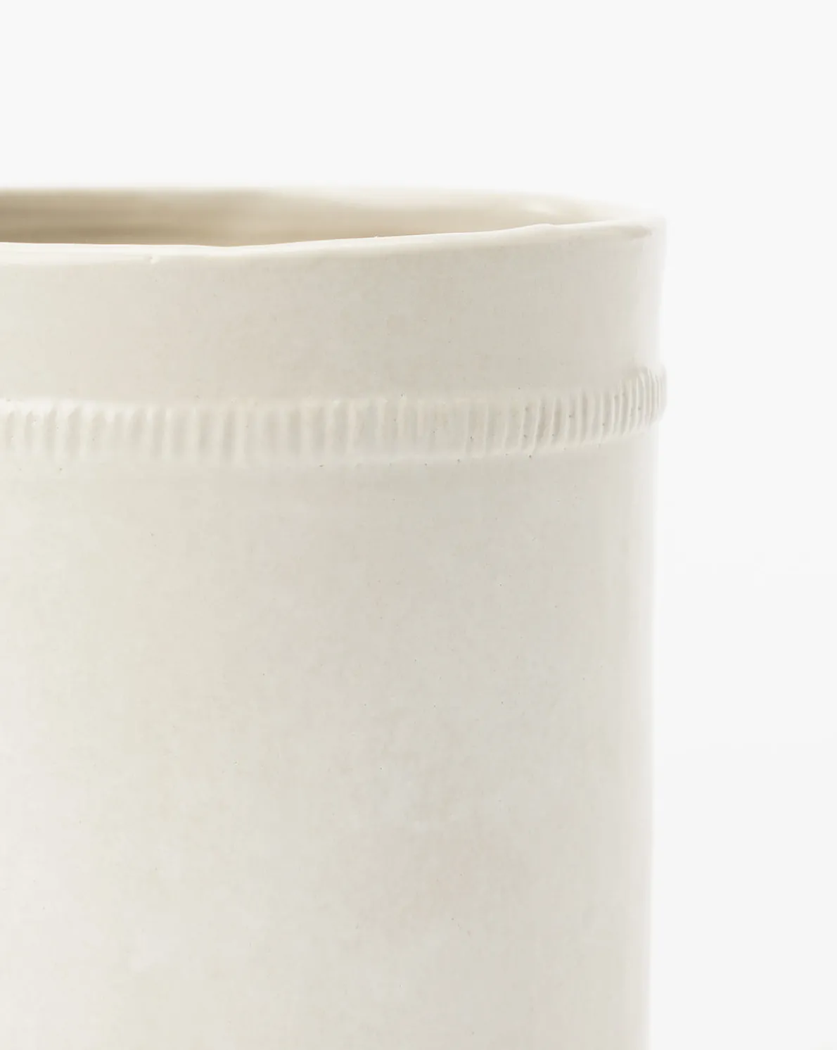 Dashed Ceramic Crock