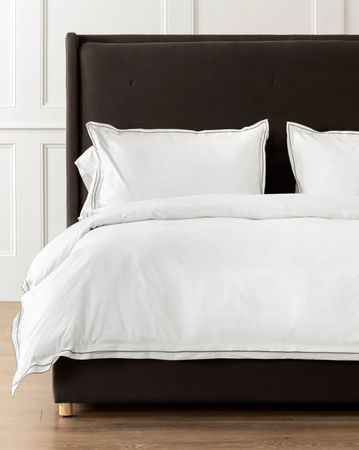 Devlin White Duvet Cover