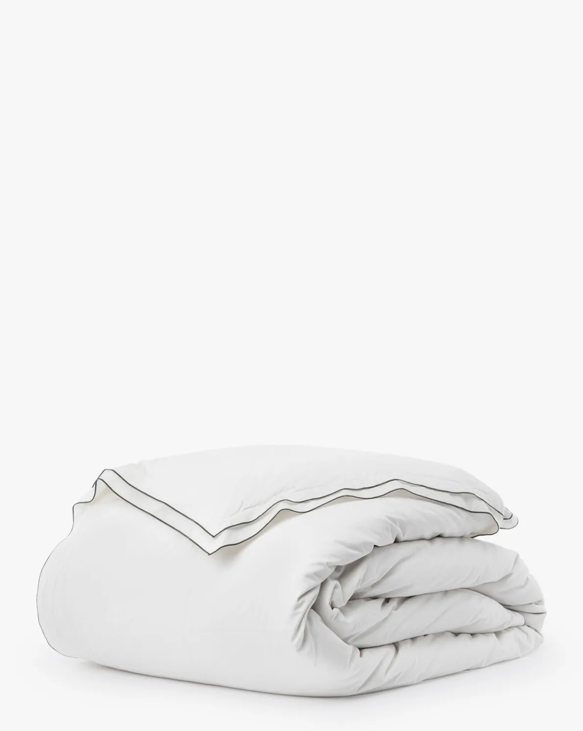 Devlin White Duvet Cover