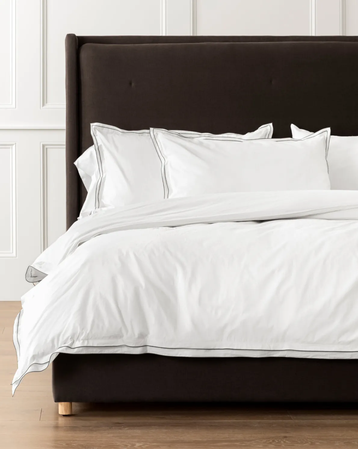 Devlin White Duvet Cover