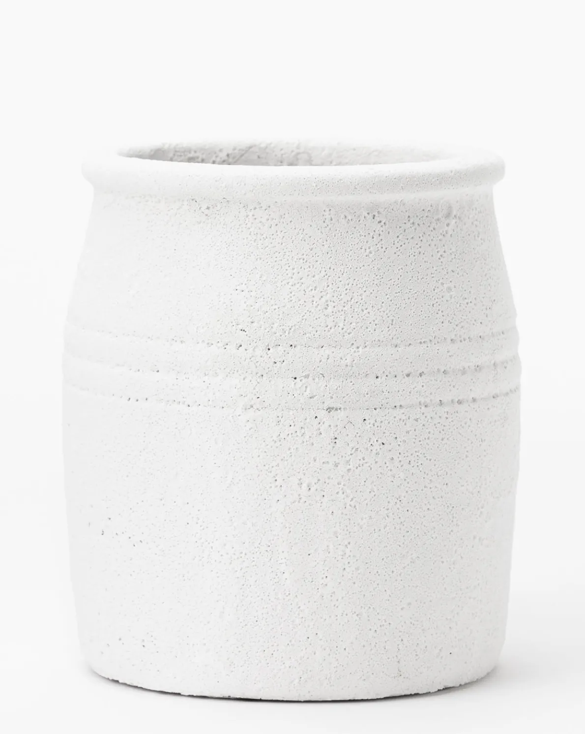 Distressed Chalk Glaze Crock