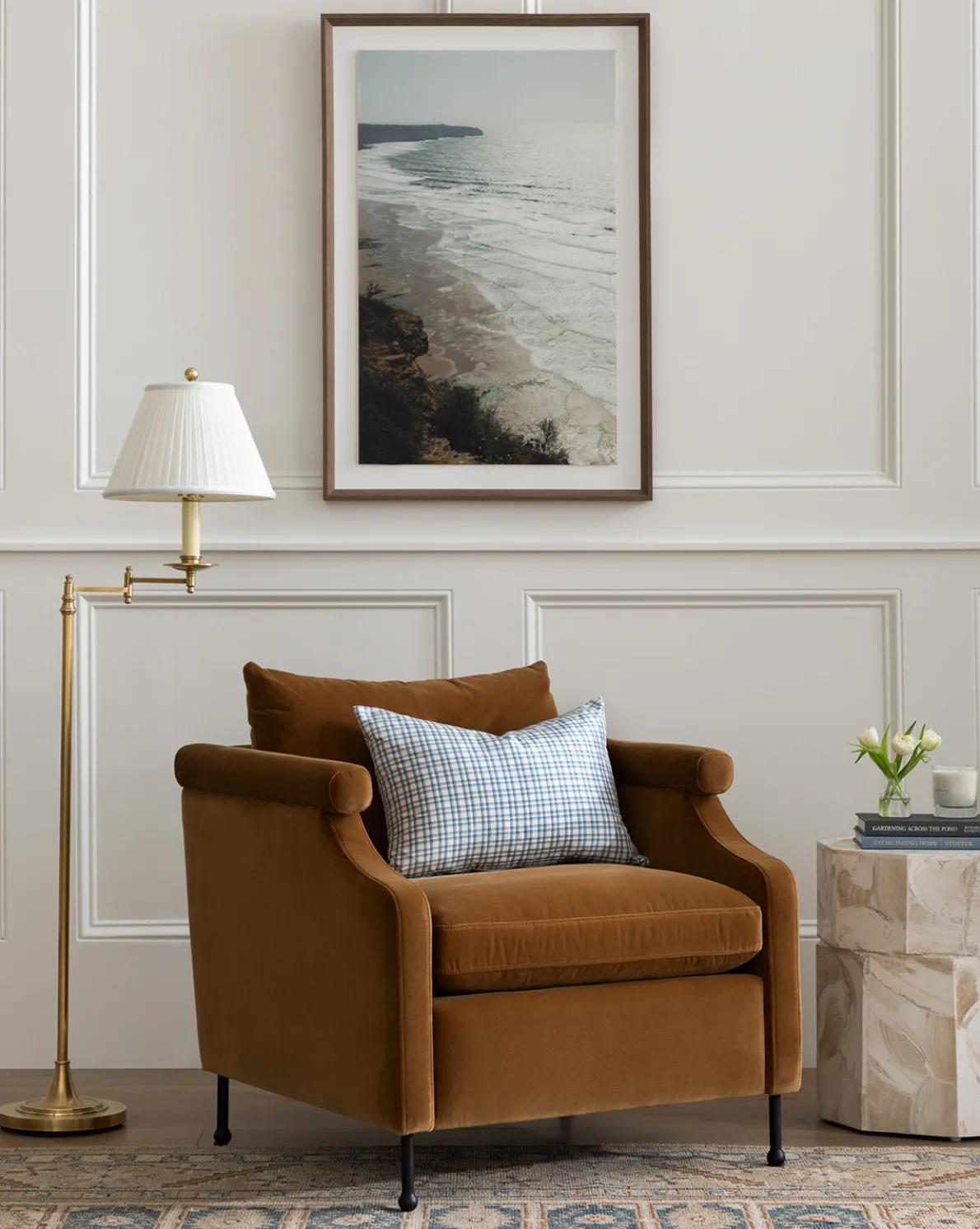 Dorchester Swing Arm Floor Lamp