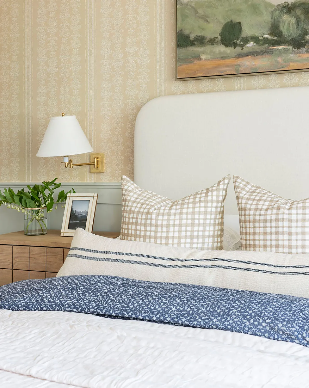 Edison Gingham Pillow Cover