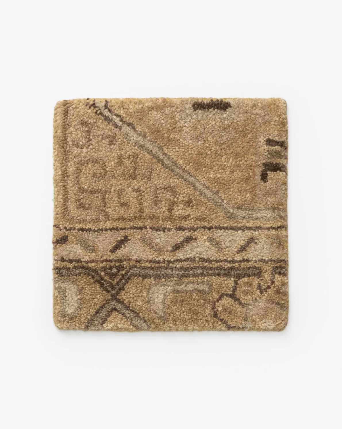 Ellington Fawn Hand-Tufted Wool Rug Swatch