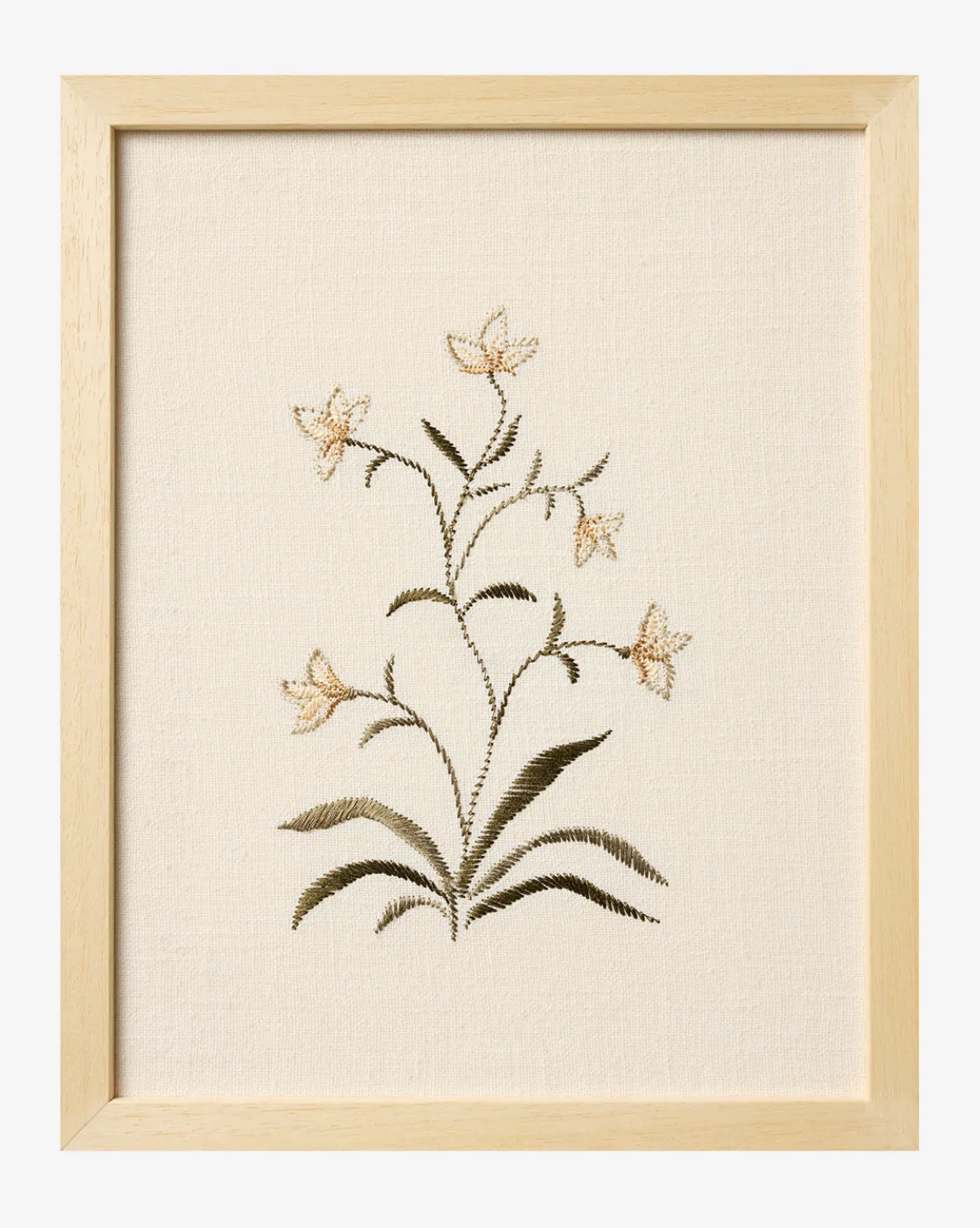 Embroidered Pixie Flowers