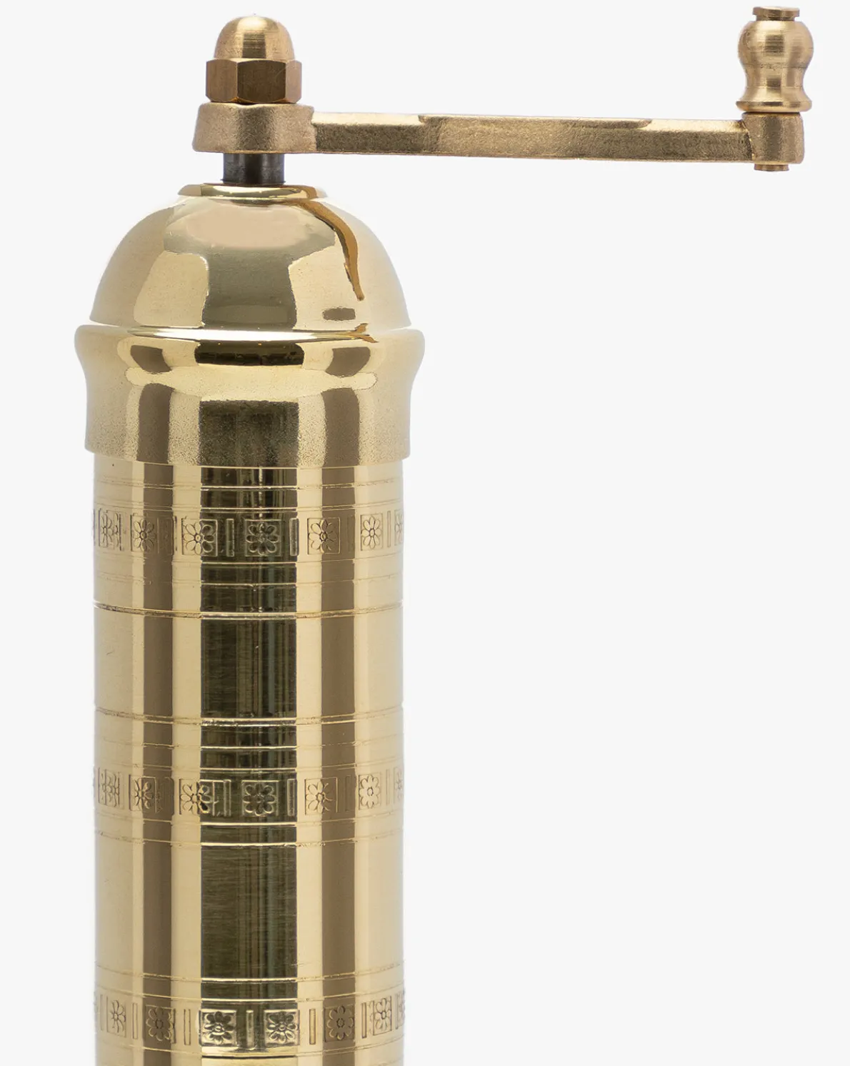 European Brass Salt Mill