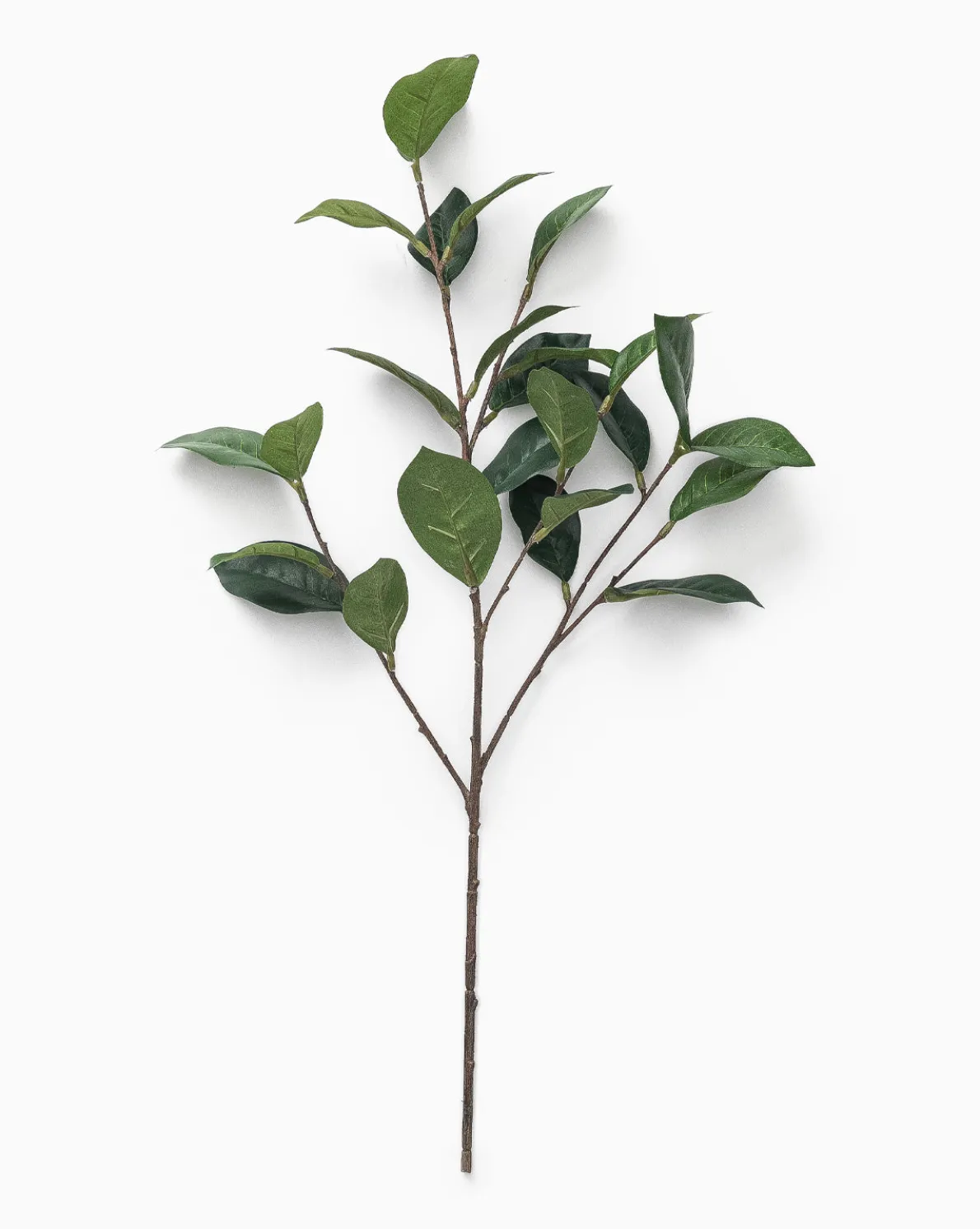 Faux Gardenia Leaf Stem