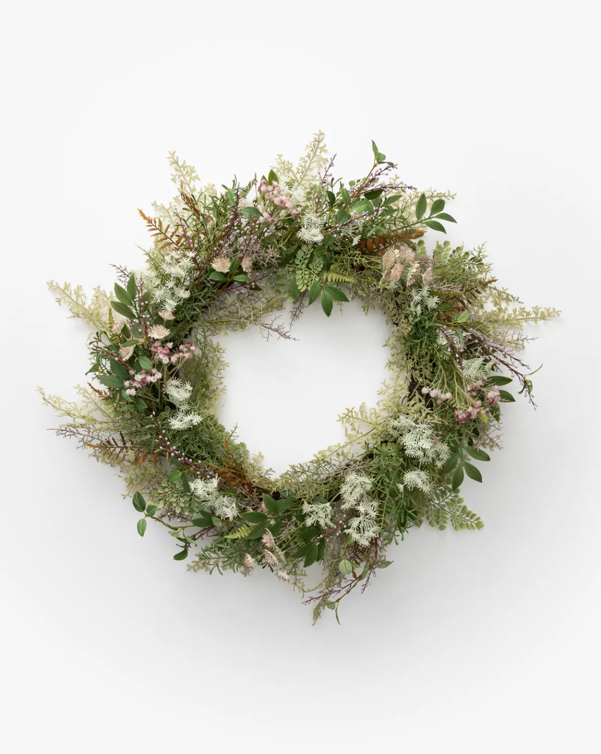 Faux Herbiflora Wreath