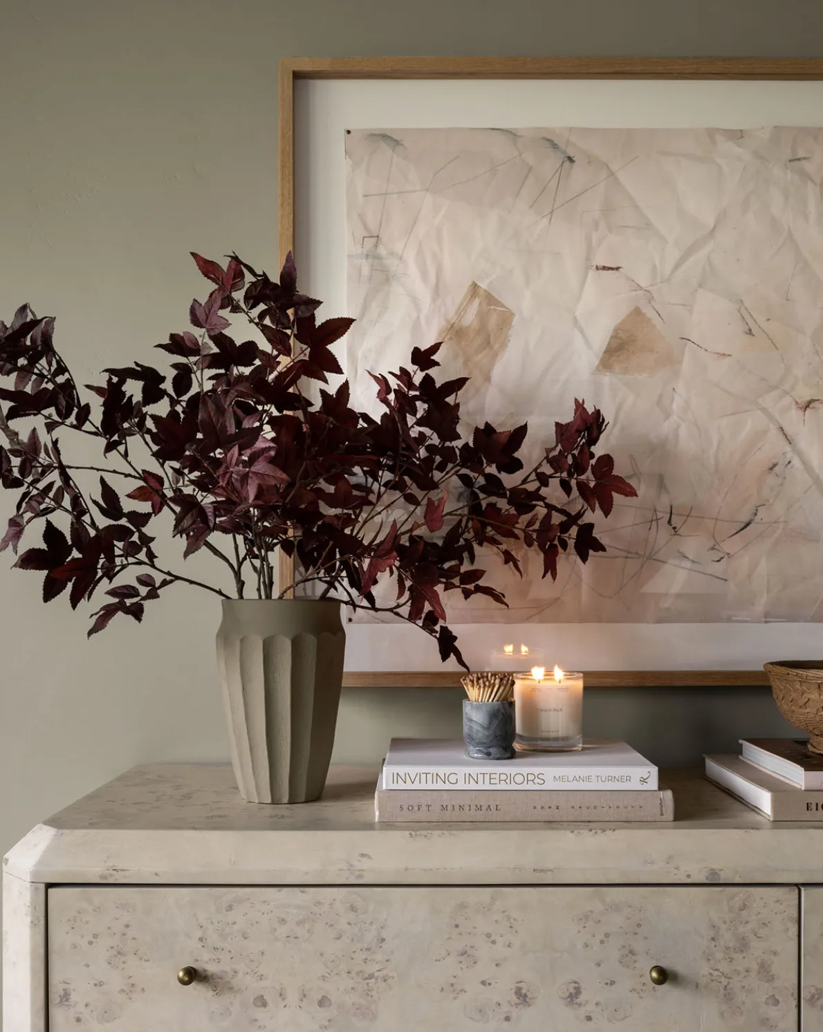 Faux Maple Leaf Stem