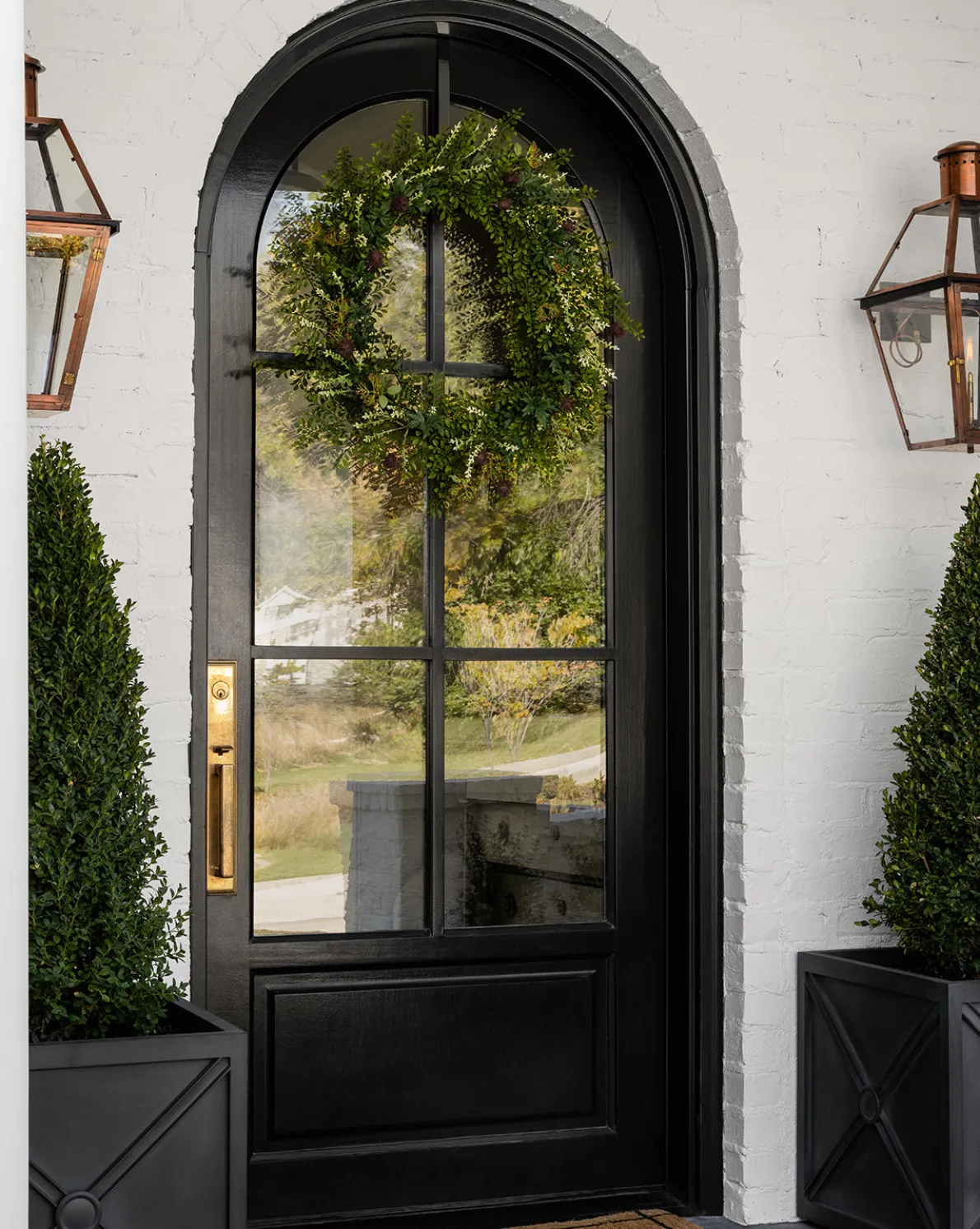 Faux Summerset Wreath