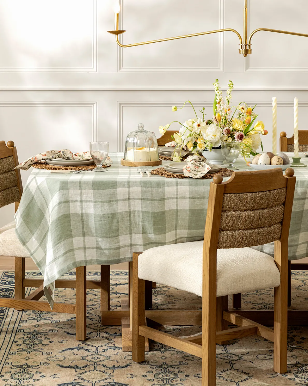 Felix Plaid Tablecloth