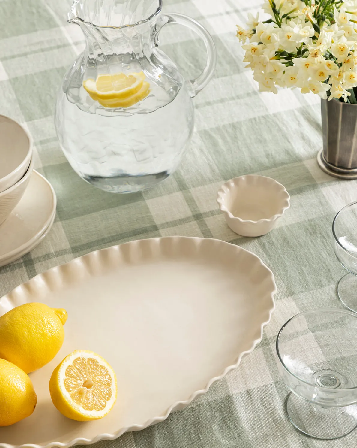 Felix Plaid Tablecloth