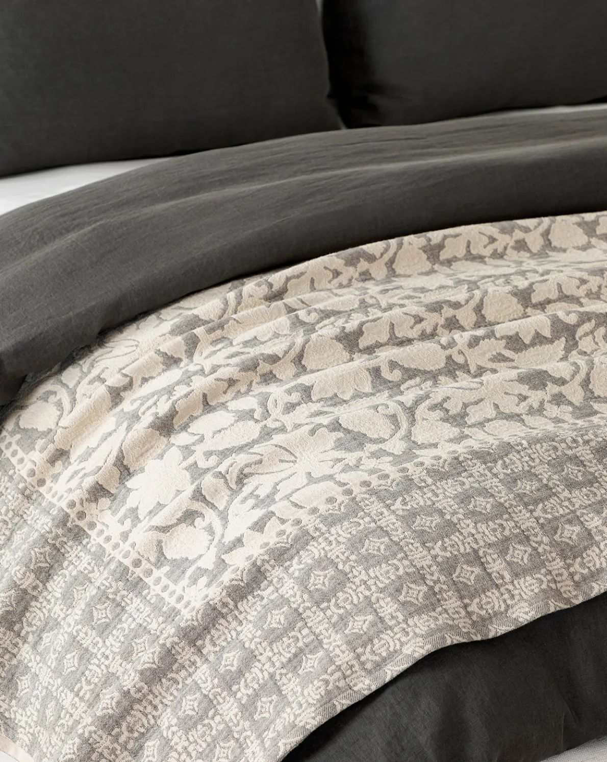 Floral Matelasse Coverlet