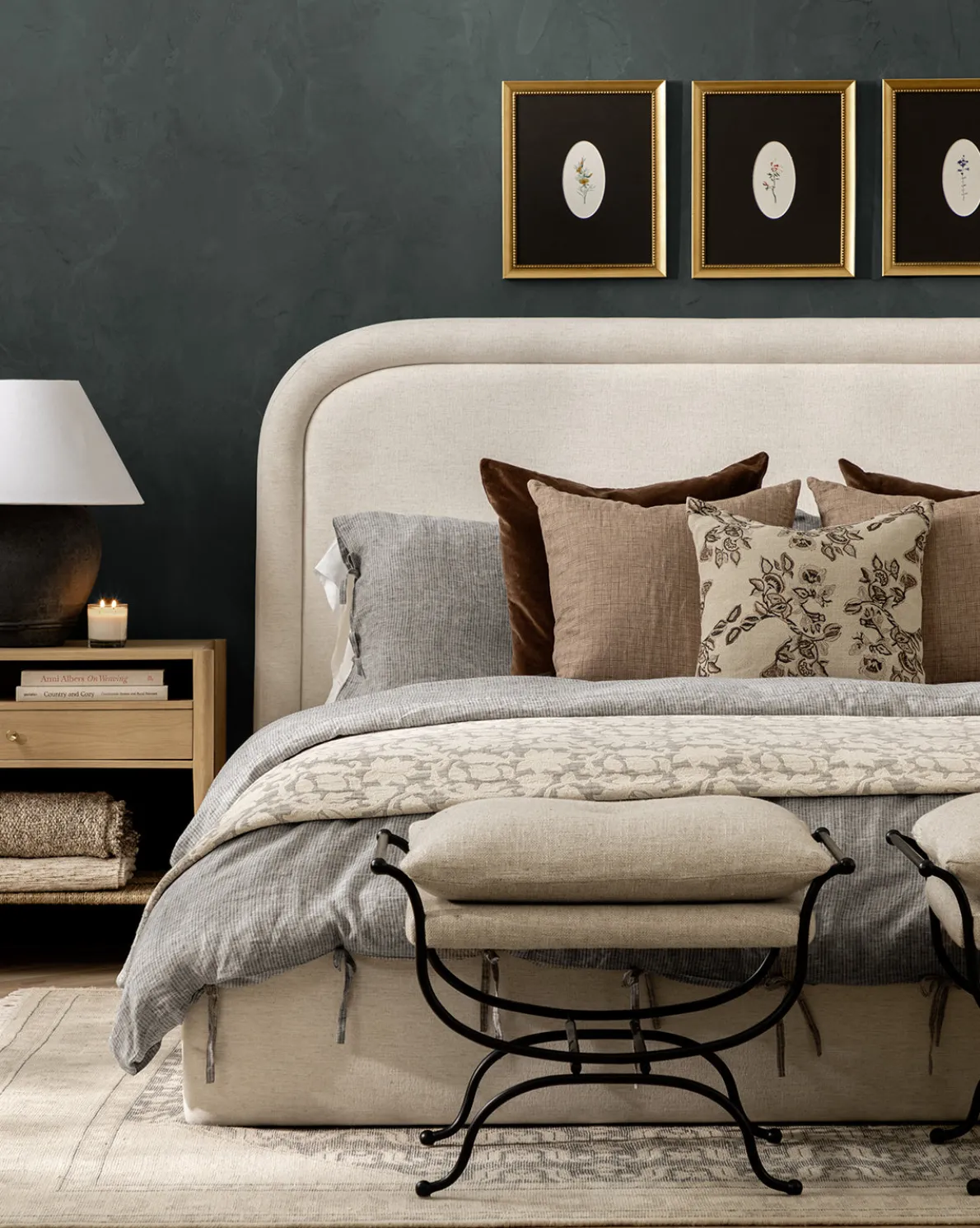 Floral Matelasse Coverlet