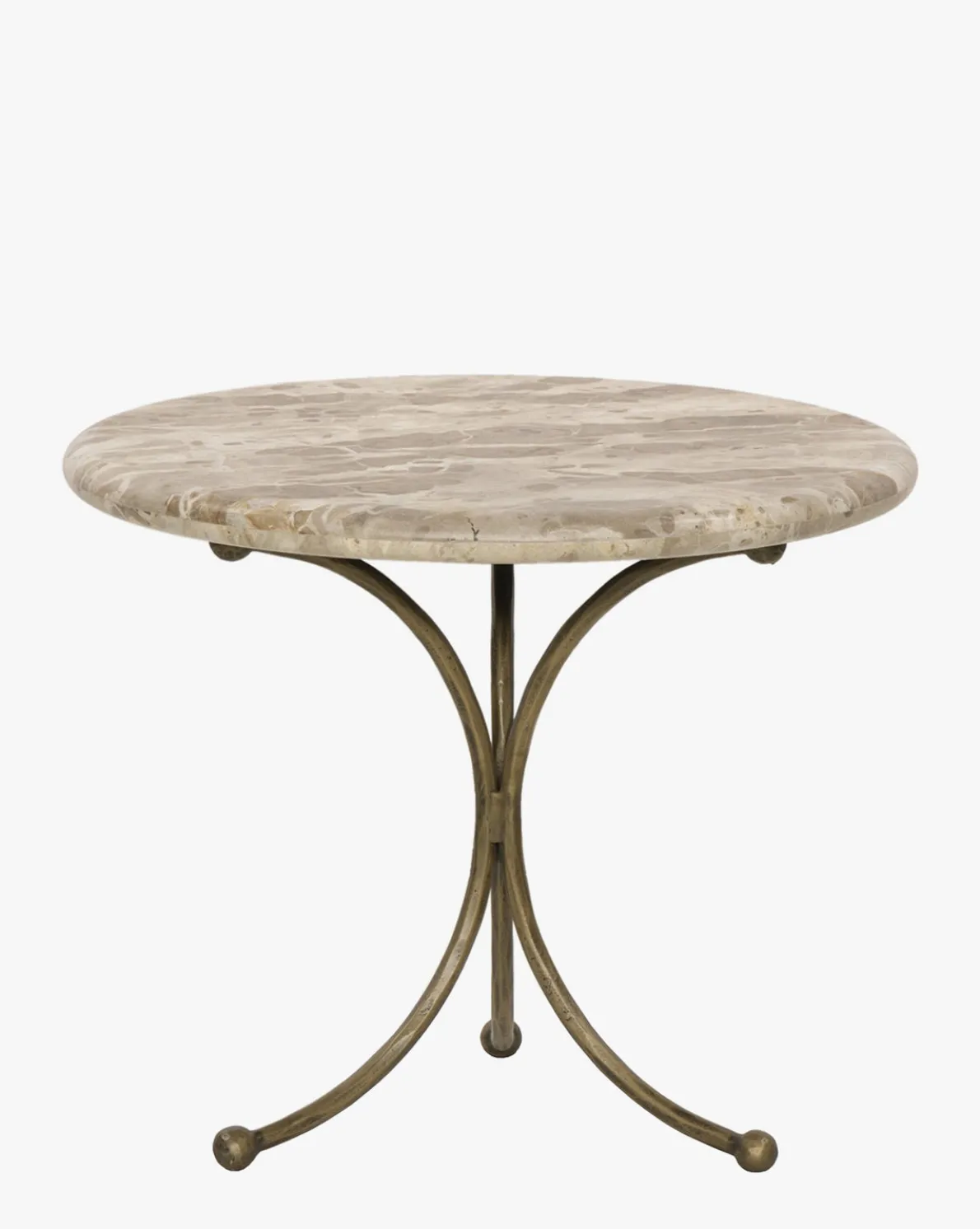 Fossil Marble End Table